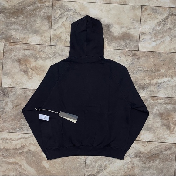 Fear of God Essentials Essentials 1977 Hoodie Iron Grey Size Small - Picture 2 of 9